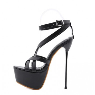 Szpilki sandały ultra cienki obcas "metal heel" 35-40 EU