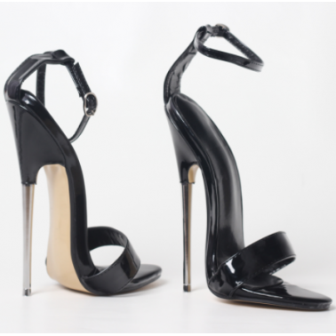 Wysokie sandały "metal heel" Trans Crossdress fetysz 36-46 EU