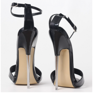 Seksowne sandały "metal heel" Trans Crossdress 36-46 EU
