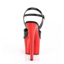 Red platform gogo pole dance sandals heels 35-41 EU
