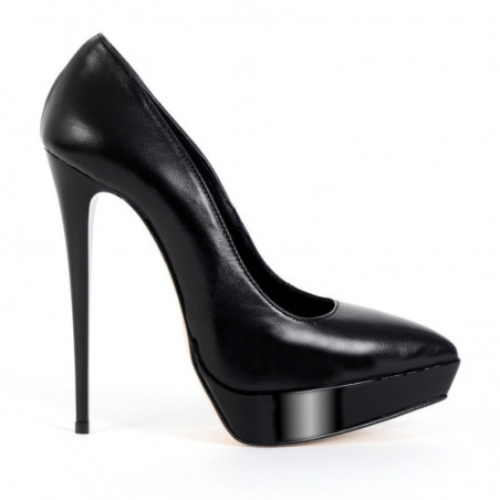 Extravagant black fetish high heels 35-46 EU