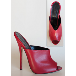 Italian crafted hand made luxury mules heels 36-45 EU