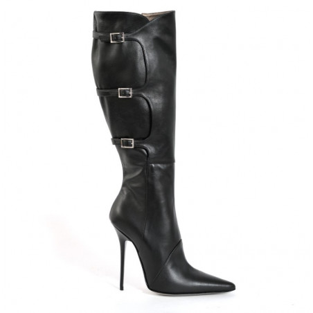 Leather luxury unisex Italian boots 35-46 EU