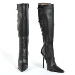 Leather luxury unisex Italian boots 35-46 EU