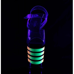 Multikolor UV profesjonalne buty gogo 20 cm szklanki 35-46 EU