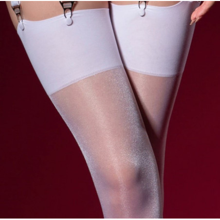 Nylon vintage stockings hosiery white color