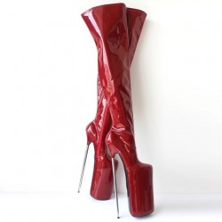 Enormous 30 cm fetish Trans Crossdress boots heels 36-46 EU