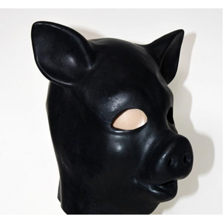 Schweinekopf fetisch unisex Latexmaske