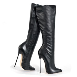 Seductive fetish thin "metal heel" boots 35-46 EU