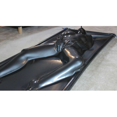 Fetish latex vacuum bed "vacbed" - no air set fetish BDSM