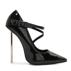 Wysokie sandały czółenka "metal heel" Trans Crossdress 36-46 EU