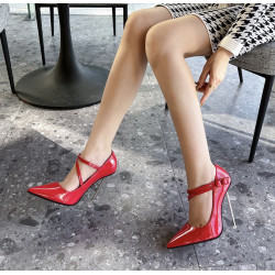 Wysokie sandały czółenka "metal heel" Trans Crossdress 36-46 EU