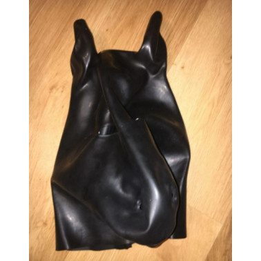 Maska lateks "koń” zwierzę przebranie fetysz BDSM